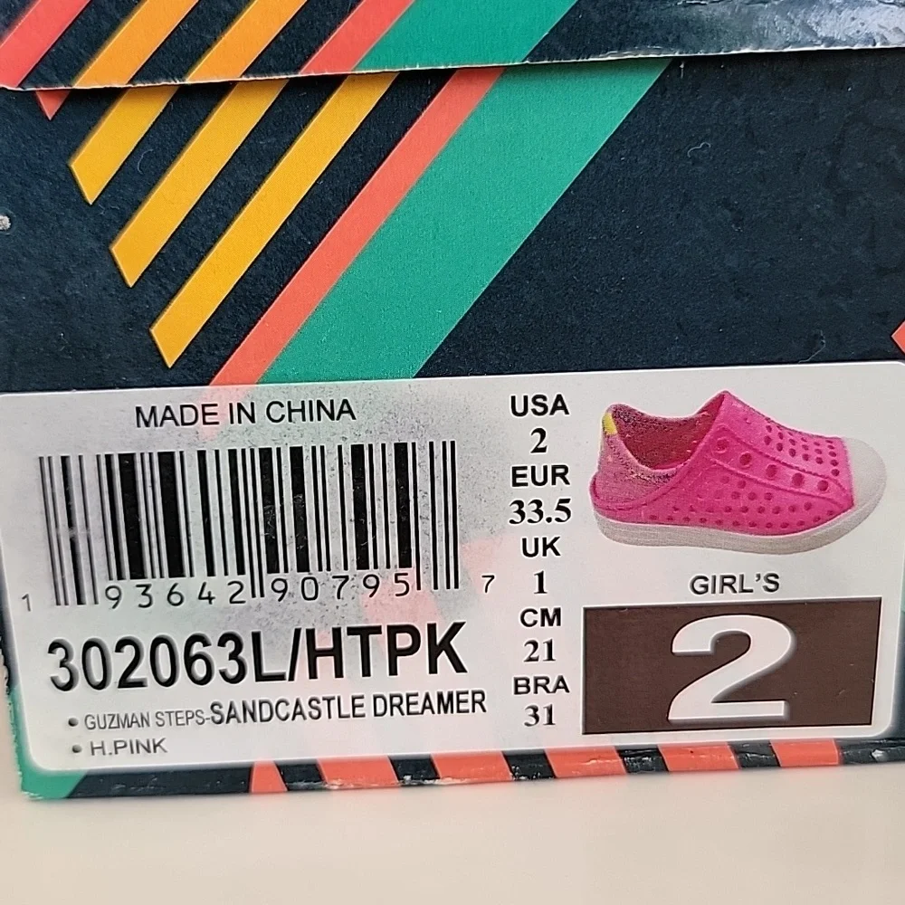SKECHERS Foamies Guzman Steps - Sandcastle Dream size 13,2 girls